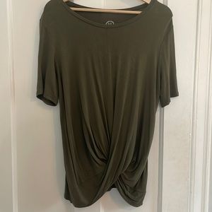 Maurice's Olive Green 24/7 Tee